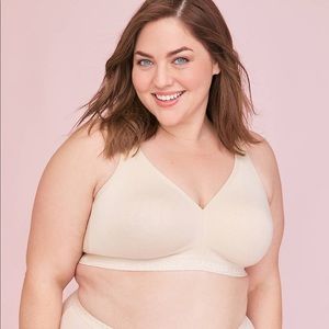 Cacique Cotton Unlined No-Wire Bra 42C